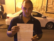  صور: مخالفة لمواطن من يافا بقيمة 250 شيكلاً بحجة القاء سيجارة في الشارع !